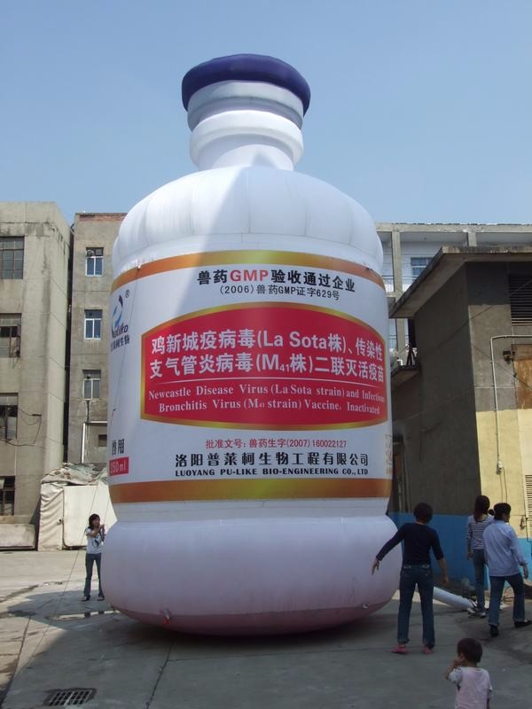 海棠工厂广告宣传气模